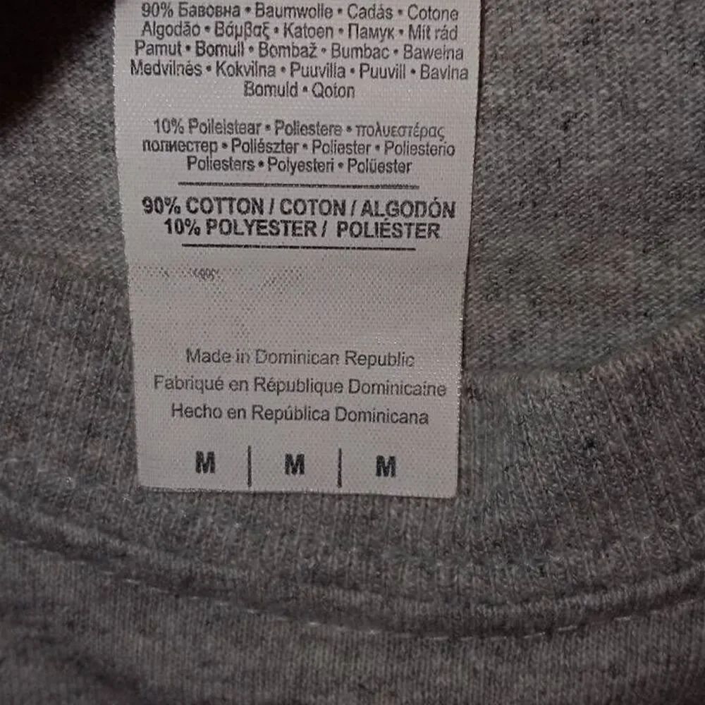 Philly Tee Brand Gildan Heavy Cotton Size Medium PTP 19" Length 26" Color Gre - Picture 5 of 7
